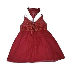 Cacique 22/24 Babydoll Lingerie & G-string NWT 56.95 SERIOUSLY SEXY COLLECTION